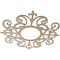 Ekena Millwork Dijon Wood Fretwork Pierced Ceiling Medallion, Hickory, 36"OD x 11 3/4"ID x 1/4"T CMWP36X36X0250DIHI - alternate 3
